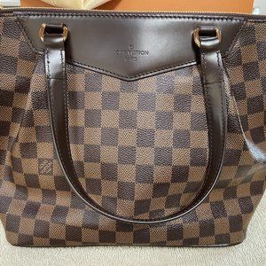Auth Louis Vuitton Damier Canvas Westminster PM Shoulder Bag SD1182